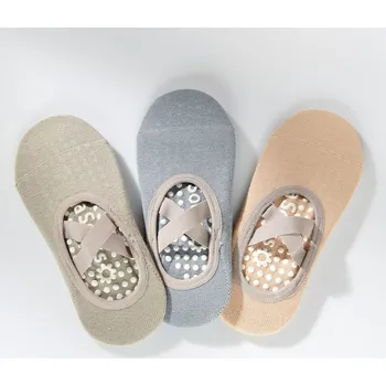 Dámské pantofle 3Pagen 3 páry protiskluzových ponožek