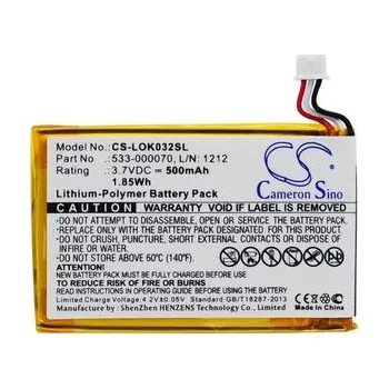 Baterie pro Logitech Ultratin Keyboard Cover, 500 mAh, Cameron Sino CS-LOK032SL