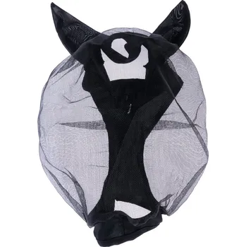 Koňská maska proti hmyzu Nomad Tales maska s ušima proti mouchám, černá, pro Cob koně