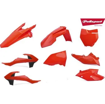 POLISPORT kompletní sada plastů KTM SX/SX-F 16-18 v sadě tabulka přední (8666400006) barva oranžová fluorescenční (POLISPORT kompletní sada plastů KTM SX/SX-F 16-18 v sadě tabulka přední (8666400006) barva oranžová fluorescenční)