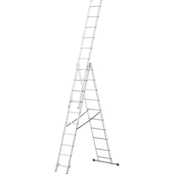 Žebřík žebřík Al 3x10 HOME trojdílný 10 příček