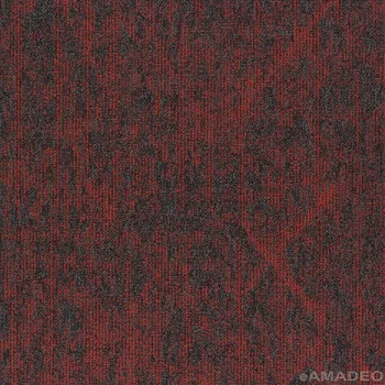 Koberec Kobercové čtverce Modulyss First Sway 329 - červené