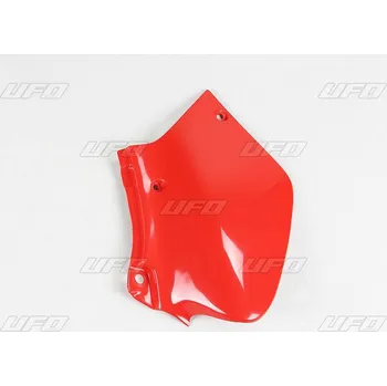 UFO boční tabulky na startovací číslo HONDA XR 250R 96-20 (1 kus pravý) barva červená (UFO boční tabulky na startovací číslo HONDA XR 250R 96-20 (1 kus pravý) barva červená)