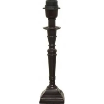 Stojací lampa Hnědá noha ke stolní lampě Delhi - 8*8*30 cm / E27