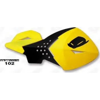 UFO kryty páček ESCALADE barva černo/žlutá (s upevněním 22mm) - - (UFO kryty páček ESCALADE barva černo/žlutá (s upevněním 22mm) - -)