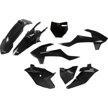 UFO kompletní sada plastů GAS GAS MC 85 21-23 barva černá (UFO kompletní sada plastů GAS GAS MC 85 21-23 barva černá)