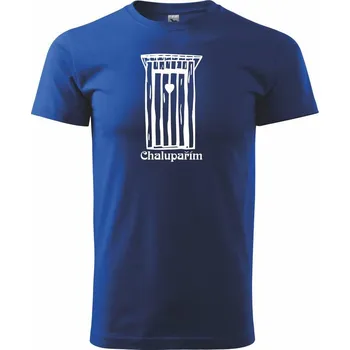 Pánské tričko Kadibudka - Chalupařím - Triko extra velké (5-8XL) - 6XL ( Královská modrá )