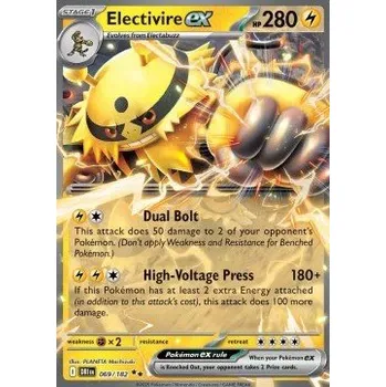 Karetní hra Pokémon DRI 069/182 Electivire ex - Destined Rivals