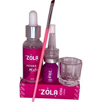 ZOLA - sada na barvení obočí hennou
