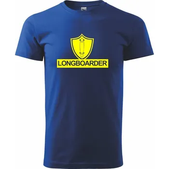 Longboarder logo - Triko extra velké (5-8XL) - 8XL ( Královská modrá )