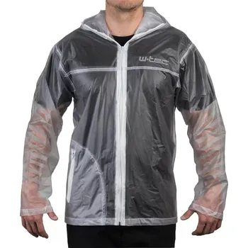 Pláštěnka W-Tec Moto pláštěnka W-TEC Lighty Barva transparentní, Velikost 3XL