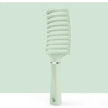 Masážní přístroj Masážní kartáč na vlasy | masáž hlavy 1 ks - Zelený