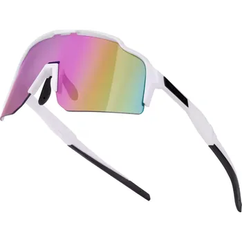 Sluneční brýle brýle FORCE STRIVE bílé, fialovo-žluté zrc. sklo