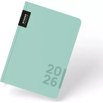 Diář Karton P+P Týdenní diář 2026 Pastelini zelený A5
