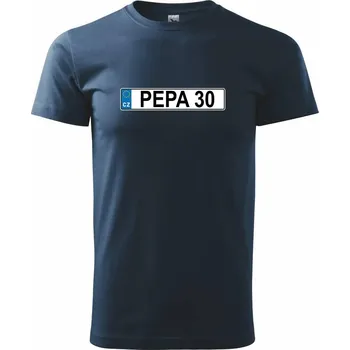 SPZ Pepa 30 - Triko extra velké (5-8XL) - 6XL ( Námořní modrá (velmi tmavá - téměř černá) )