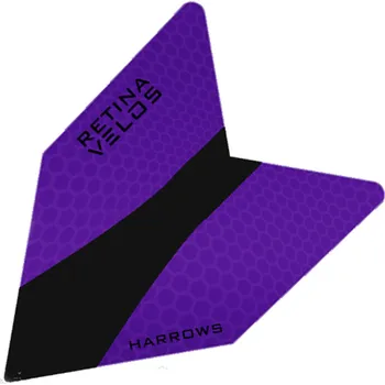 Příslušenství pro šipky Harrows Letky Retina Velos - Purple F2241