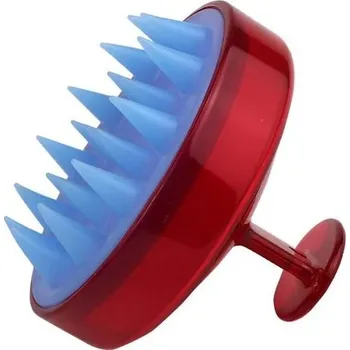 Masážní přístroj Silikonový masážní kartáč na vlasy | masáž hlavy - jako ukázka