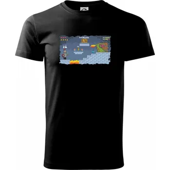 Pánské tričko Já vs. výplata - Triko extra velké (5-8XL) - 8XL ( Černá )