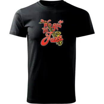 We got the Jazz - Triko extra velké (5-8XL) - 8XL ( Černá )