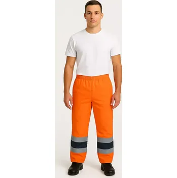 reflexní vesta Nepromokavé reflexní kalhoty Červa Epping New, Oranžová, vel. 3XL