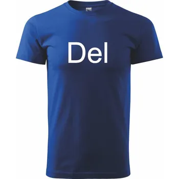 Pánské tričko Del - Triko extra velké (5-8XL) - 7XL ( Královská modrá )