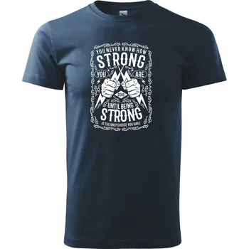 Strong - Triko extra velké (5-8XL) - 8XL ( Námořní modrá (velmi tmavá - téměř černá) )
