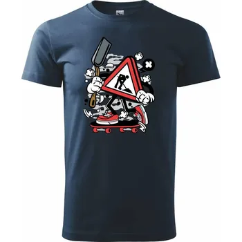 Pánské tričko Musíme to opravit - Triko extra velké (5-8XL) - 6XL ( Námořní modrá (velmi tmavá - téměř černá) )