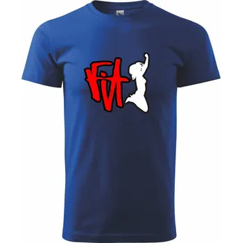 Fit jump - Triko extra velké (5-8XL) - 6XL ( Královská modrá )