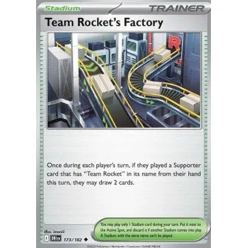 Volný čas Pokémon DRI 173/182 Team Rocket's Factory - Destined Rivals Stav: Near Mint, Verze: NORMAL