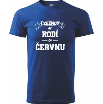 Legendy se rodí v červnu - Triko extra velké (5-8XL) - 8XL ( Královská modrá )