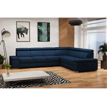 Sedací souprava Rohová sedačka EMILIA modrá