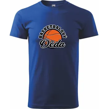 Basketbalová rodina - prarodiče - Triko extra velké (5-8XL) - 6XL ( Královská modrá )