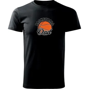 Pánské tričko Basketball Family - Triko extra velké (5-8XL) - 7XL ( Černá )