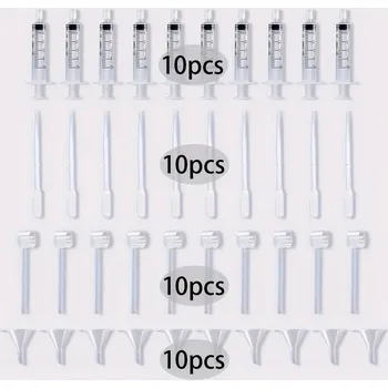 Kosmetická sada Sada pro plnění parfémů a kosmetiky na cesty | kosmetická sada - BÍLÝ