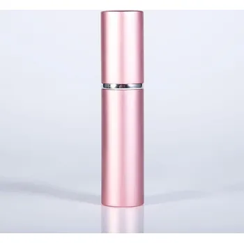 Plnitelný cestovní skleněný rozprašovač parfémů | mini flakon - Růžový , 10ml