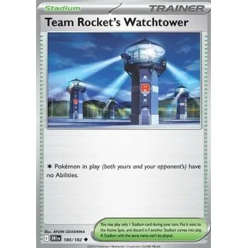 Volný čas Pokémon DRI 180/182 Team Rocket's Watchtower - Destined Rivals Stav: Near Mint, Verze: NORMAL