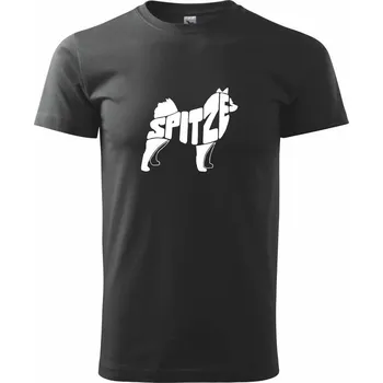 Pánské tričko Spitz - Triko extra velké (5-8XL) - 8XL ( Černá )