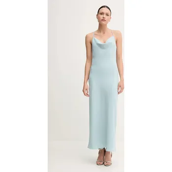 Dámské šaty Šaty Calvin Klein LV044B053G tyrkysová 60X, vel. M