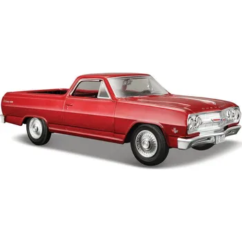 autíčko Maisto Chevrolet El Camino 1965 červená metalíza