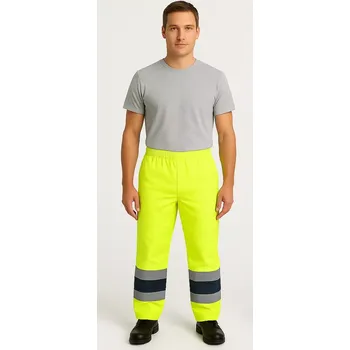 reflexní vesta Nepromokavé reflexní kalhoty Červa Epping New, Žlutá, vel. 3XL