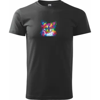 Pánské tričko Čivava barevná - Triko extra velké (5-8XL) - 8XL ( Černá )