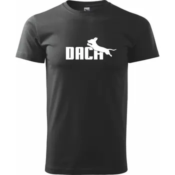 Jezevčík Dach - Triko extra velké (5-8XL) - 8XL ( Černá )