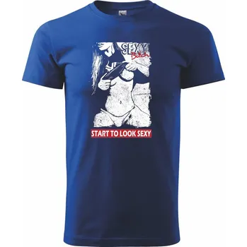 Start to Look Sexy - Triko extra velké (5-8XL) - 8XL ( Královská modrá )