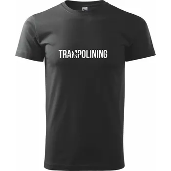 Trampolining - Triko extra velké (5-8XL) - 7XL ( Černá )