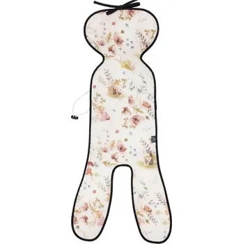 Vložka do autosedačky Makaszka Bambusová prodyšná podložka do autosedačky 9-36kg FAIRIES