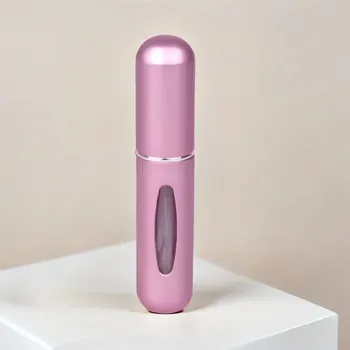 Nestandardní parfém Cestovní mini lahvička pro ženy do kabelky | cestovní flakon - Matně růžová 1 ks