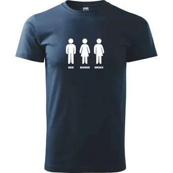Man Woman Unisex - Triko extra velké (5-8XL) - 6XL ( Námořní modrá (velmi tmavá - téměř černá) )