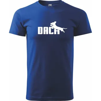 Pánské tričko Jezevčík Dach - Triko extra velké (5-8XL) - 6XL ( Královská modrá )