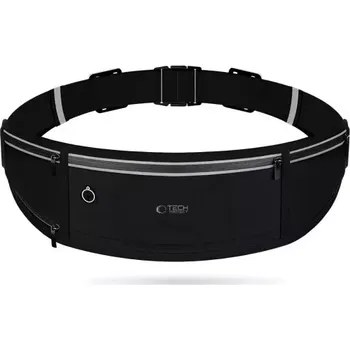 Pouzdro na mobilní telefon Sportovní pouzdro kolem pasu TechProtect M3BL, vel. až 6,9´´, barva černá