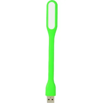 Lampička Přenosná usb led čtecí lampička na knihu | noční světlo - Zelený